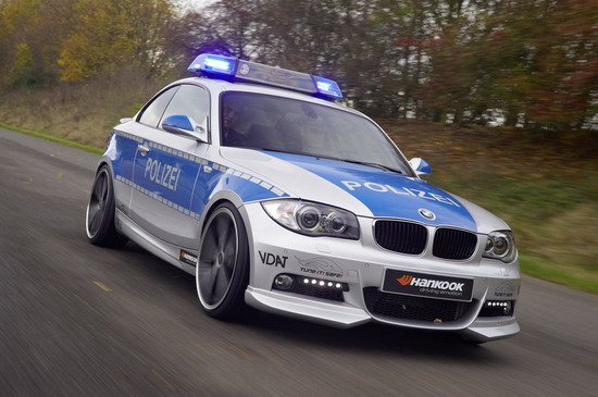 AC Schnitzer tuning BMW 123d rendőrautó