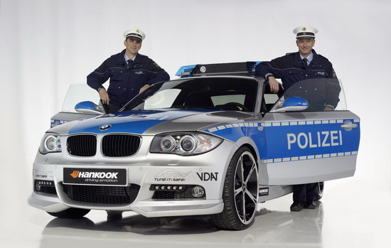 AC Schnitzer tuning BMW 123d rendőrautó